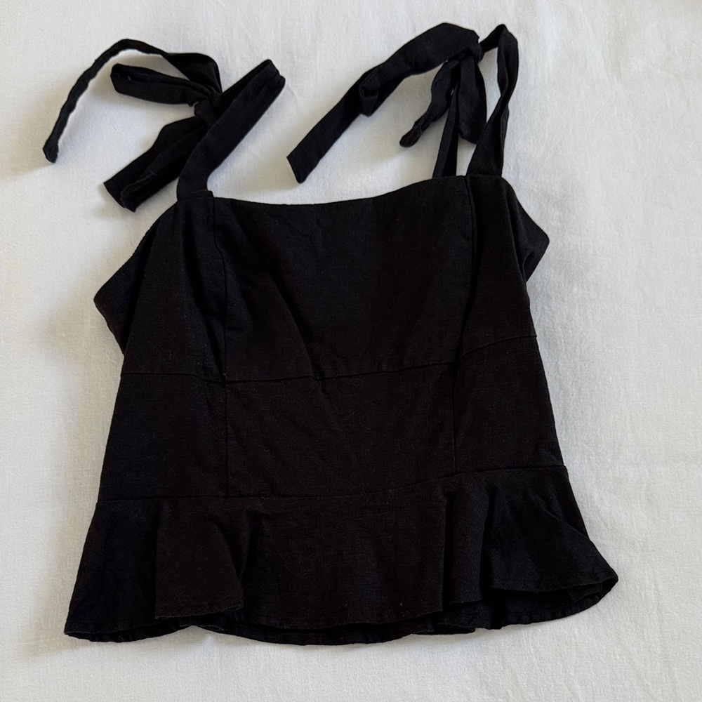 Elegant Black Women's Top